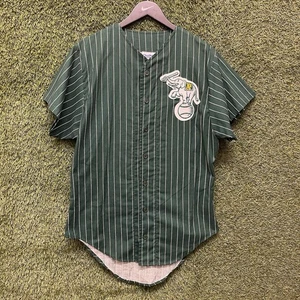 Vintage ChalkLine Oakland A’s Athletics Stomper Pinstripe Jersey Mens M 90s - Picture 1 of 6