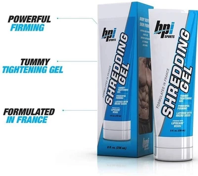BPI Sports Shredding Gel, Skin Firming, Toning, Muscle Definition, 8 fl. oz - Изображение 1 из 4