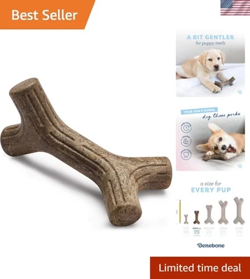 Maplestick 狗咀嚼玩具 - 美国制造,真枫木口味小型犬 — 第 1/4 张图片