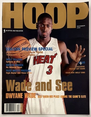 Tim Dwyane Wade - Hoop Magazine diciembre 2005 Frazier, Bowen, Vince Carter, Baylor (G3) Foto 1 de 2