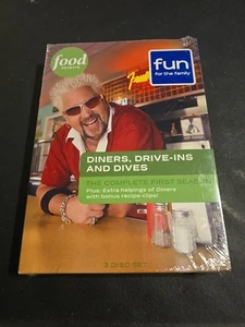 Diners, Drive-Ins and Dives - The Complete First Season (DVD, 2008) Sealed - Picture 1 of 2
