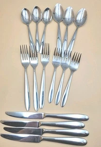 Oneida Edelstahl schwer massiv Besteck - 16 Gabeln Löffel Messer - Bild 1 von 12