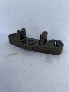 ✅2000 Yamaha YZ250 YZ 250 TOP UPPER TRIPLE FORK CLAMP POWDERCOATED BRONZE - Picture 1 of 8