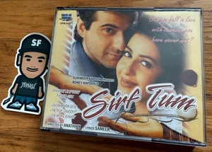 SIRF TUM VIDEO CD ALBUM SOUNDTRACKS IMPORT FILM HINDI BOLLYWOOD MOVIE VTG RARE - Picture 1 of 6