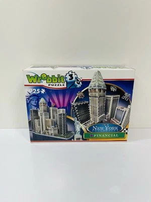 New Sealed Wrebbit puzzle 3D Puzzle New York Collection Financial, 925 pcs - Image 1 of 4