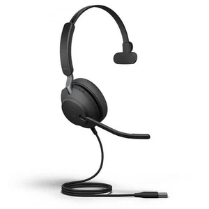 Jabra Evolve2 40 Mono Headset (UC, USB-A) - Black - Picture 1 of 4