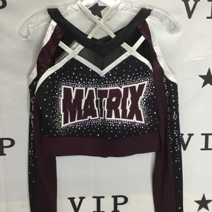 Cheerleading Uniform Allstars JUST TOP Rebel Matrix Erwachsene LARGE - Bild 1 von 5