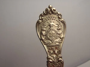 Antique Missouri State Seal Sterling Silver Souvenir Spoon Engraved Versailles - Picture 1 of 14