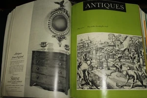 vintage Antiques Magazine 1963 full year January-December 12 issues in binder - Picture 1 of 9