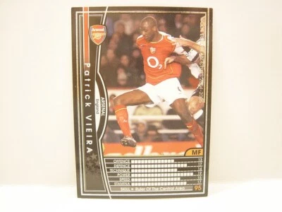 Panini WCCF 2004-05 Patrick Vieira 1976 France　No.4 Arsenal Premier League #013 - Image 1 of 4