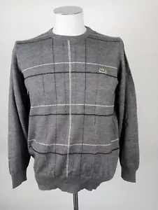 LACOSTE MAGLIONE LANA WOOL UOMO TG 4 MAN SWEATER CASUAL VINTAGE - Foto 1 di 6
