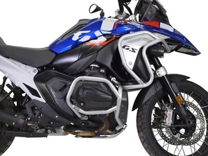 Pare carters Crash Bars HEED pour BMW R 1300 GS - Bunker + supérieures, argenté - Photo 1/4