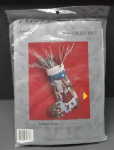 NEW Something Special 17" Antique Santa 30673 Christmas Needlepoint Stocking Kit - Picture 1 of 8