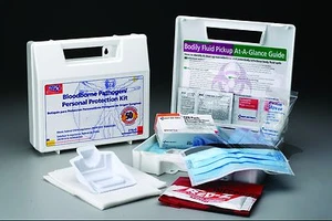 30 Piece Personal Bloodborne Pathogen Kit w/CPR Pack - Picture 1 of 1