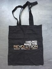 BRAND NEW Makeup Revolution Black LIMITED EDITION Birthday Tote Bag