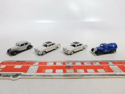 4x Busch 1:87 / H0 Car/Van Mercedes / MB: 220 +170 V, Mint #CA593-0, 5 - Image 1 of 3
