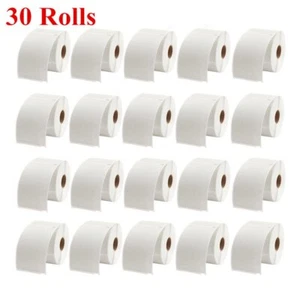 30 Rollen 220/Rolle direkte thermische Versandetiketten 4x6 kompatibel 1744907 Dymo 4XL - Bild 1 von 9