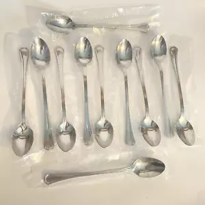 Set of 11 Reed & Barton Long Spoons Iced Tea Sundae Arlington Newton 8" NEW - Picture 1 of 6