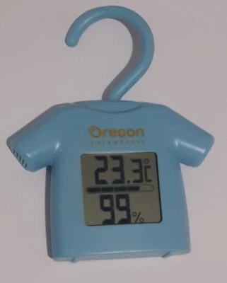 Oregon Scientific CHS0012 Indoor Humidity Temperature Monitor LCD Display - Image 1 of 4