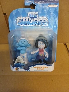 The Smurfs 2 Movie Grumpy & Vexy Figure 2-Pack 3" Jakks Pacific 2013 Sealed - Picture 1 of 2