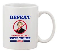 Donald Trump 16 2016 Vote President Election Flag DT Coffee 11 Oz Black Mug