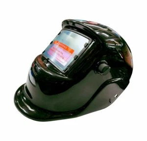 Japsin ABS Plastic Auto-Darkening Solar Power Welding Helmet (Black) - Picture 1 of 4