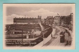 MARGATE - POSTAL - EDIFICIOS - PABELLÓN Y JARDINES DE INVIERNO + FUERTE PARAGON - Imagen 1 de 2