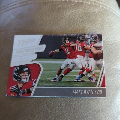 2020 Prestige Prestigious Pros #PP-MR Matt Ryan Atlanta Falcons - Image 1 of 2