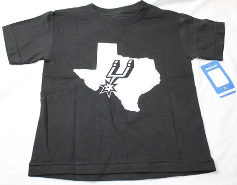 San Antonio Spurs NBA Kawhi Leonard 100% Cotton T-Shirt Youth Size 4 Small New Cover