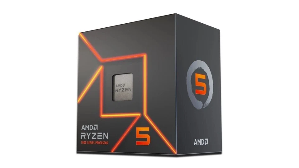 AMD Ryzen 5 7600 Processore (3,8GHz, 6 Cores, Socket AM5) - 100-100001015BOX