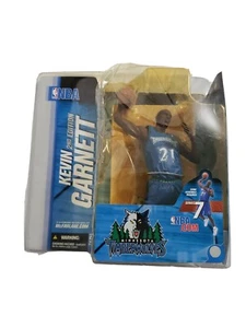 Kevin Garnett Series 7 2nd Edition McFarlane Timberwolves Blue Jersey - NEW - Picture 1 of 4
