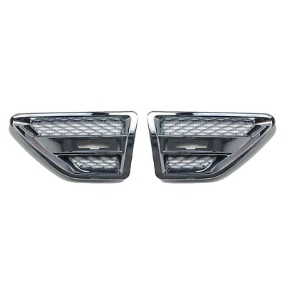 Cubierta de rejilla de guardabarros de ventilación lateral cromada para Land Rover Freelander 2 LR2 2006-16 Foto 1 de 4