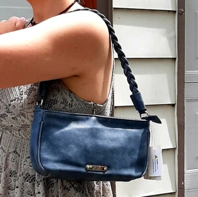 Mudd Baguette Cartera Bandolera Teléfono Estuche, Gris, Nuevo con Etiquetas Foto 1 de 4