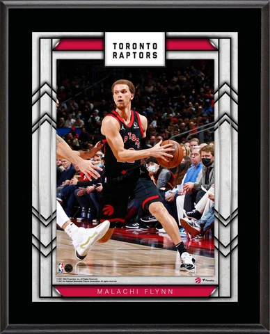 Malachi Flynn Toronto Raptors 10.5" x 13" Sublimated Player Plaque Cover