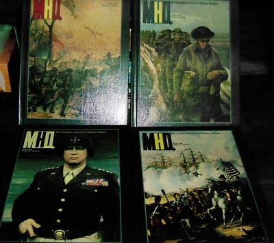 MHQ - Military History Quarterly - HARDCOVER  MAGAZINE - VOLUME 13 #1-4 - Image 1 of 4