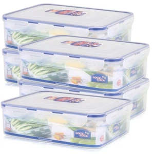 Lock&Lock HPL834 Multifunktionsbox 3,9L - Luft und Wasserdicht (5er Pack) - Bild 1 von 3