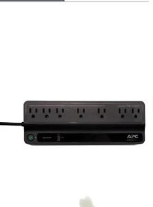 APC Back-UPS 600 BE600M1 7 Outlets 120V USB, 7- Charging Ports - NO BATTERY - Picture 1 of 13