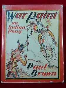 War Paint by Paul Brown Scribner's Signed w/ Dust Jacket 1st Edition - Foto 1 di 12