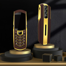 New Unlock V8 Bar Luxury Metal Phone Quad band Dual Sim Phone Bluetooth FM Radio