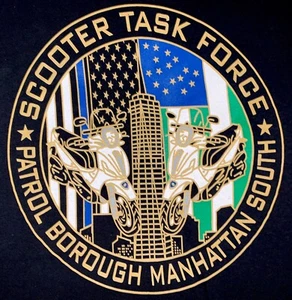 NYPD New York City Police T-Shirt Sz M Brooklyn Manhattan NYC - Picture 1 of 7