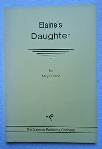 Elaine's Daughter by Mayo Simon (1989, Paperback) - Picture 1 of 2