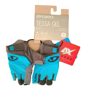 Giro Tessa Gel Cycling Gloves Women's Small (6) Blue Grey Road Race New - Picture 1 of 7
