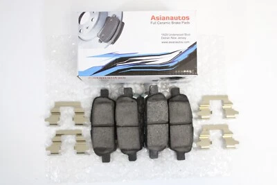 Asianautos Full Ceramic Rear Brake Pads With Hardware For INFINITI M45 2010 - Изображение 1 из 3
