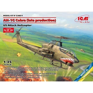 ICM 53031 Scale model kit 1:35 AH-1G Cobra late production US Attack Helicopter - Bild 1 von 22
