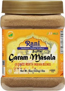 Rani Garam Masala Indian 11 Spice Blend 16oz (1lb ) 454g PET Jar - Picture 1 of 9