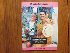July 29-1990 Detroit Free Press TV Book/Magazine(BERNIE  COULSON/CHRIS SARANDON) - Picture 1 of 6