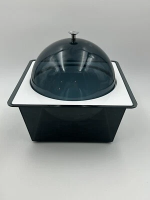 Servidor de comida retro Tasty Temp años 60 450 acrílico frío caliente 2 cuartos 3 piezas cuadrado Foto 1 de 4