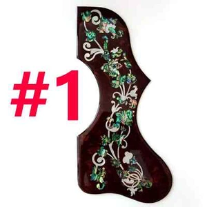 J200 Acoustic Guitar Pickguard for Gibson 41-42"Abalone Inlay 2mm Self-Adhesive - Picture 1 of 35