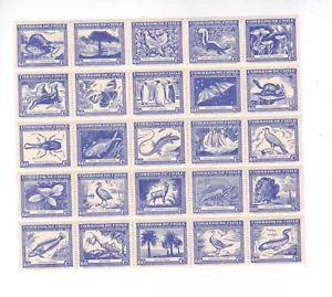 (chile)1948 Sc 254 MNH (four copies MH),C124MNH,two blocks u874 - Picture 1 of 5