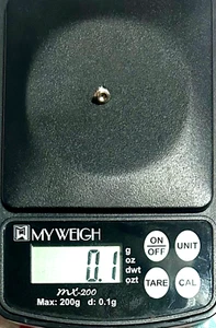 SINGLE 14K WHITEGOLD SCREWBACK FOR A STUD EARRING - LOW SALE PRICE - Picture 1 of 3